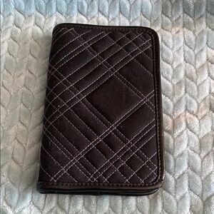 Black Quilted Wallet